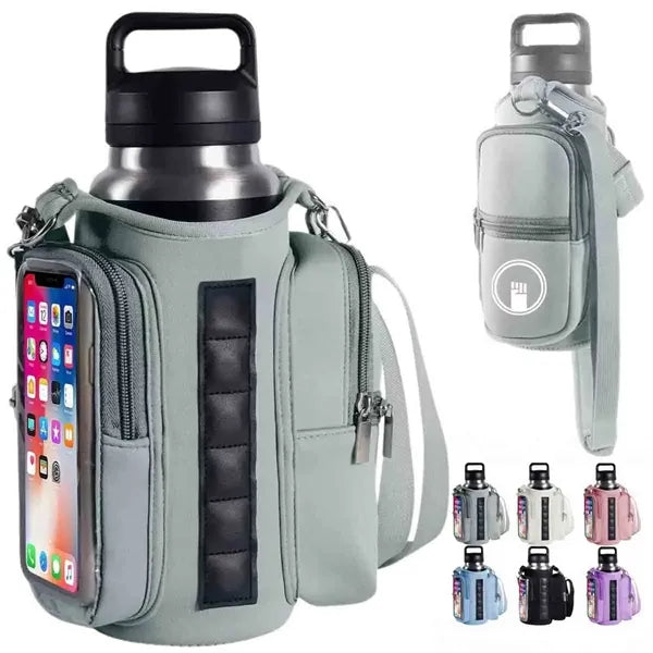 Portable Magnetic Gym Bag for water bottle