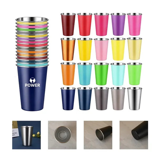 16oz Stainless Steel Wide Mouth Cup