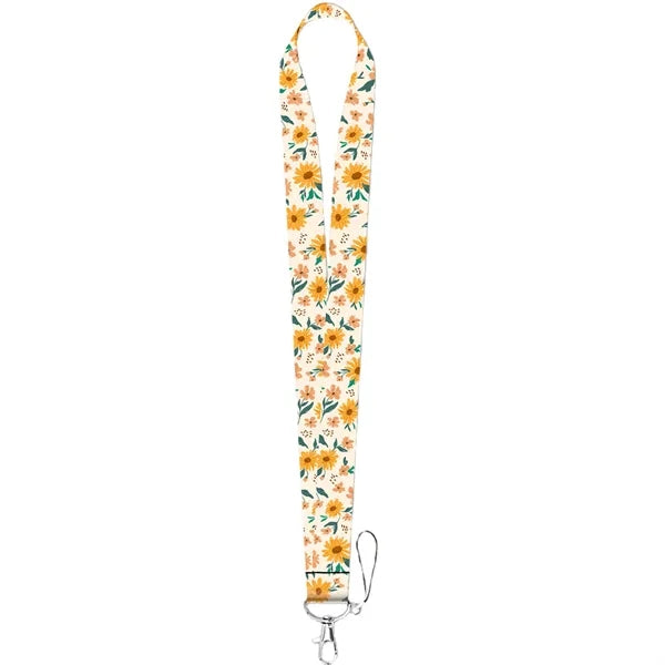 Patterned Lanyard Keychain