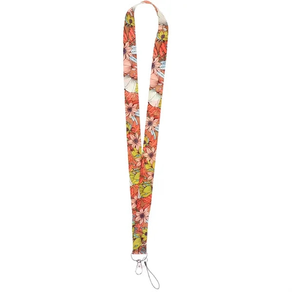 Patterned Lanyard Keychain