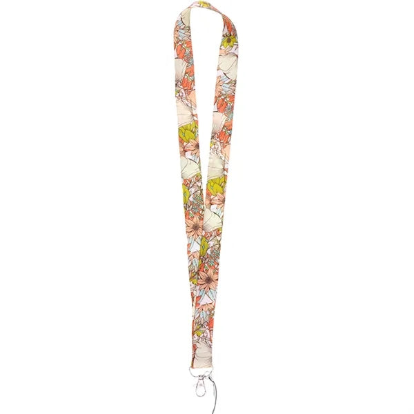 Patterned Lanyard Keychain