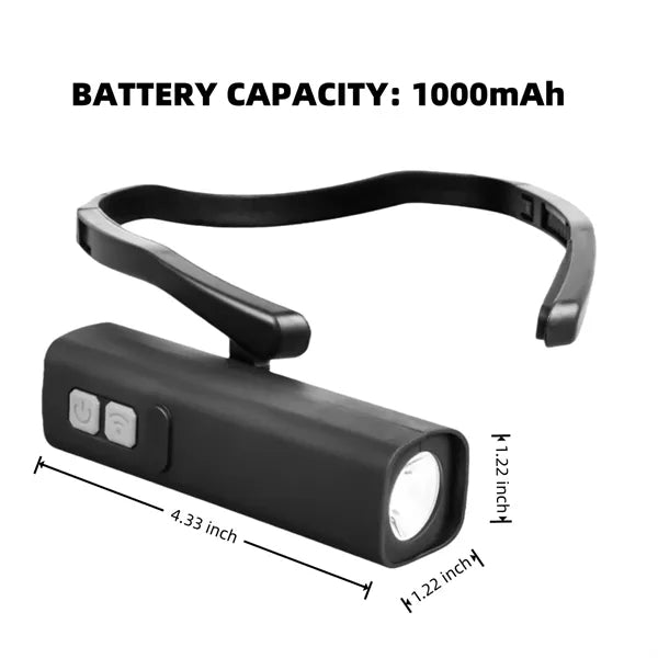 Detachable 1000mAh Three Gear Adjustable Headlamp