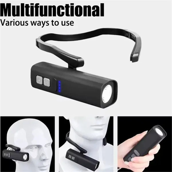 Detachable 1000mAh Three Gear Adjustable Headlamp
