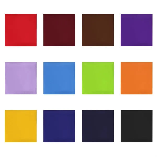 22"Unisex Full Color Square Cotton Bandana