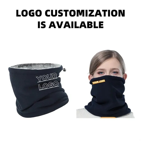 Adjustable Windproof Fleece Face Mask Neck Gaiter