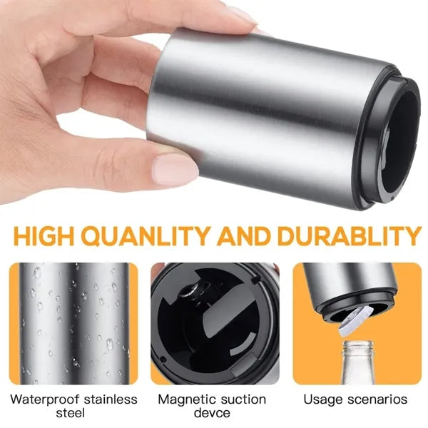 Automatic Stainless Steel Beer Bottle Opener