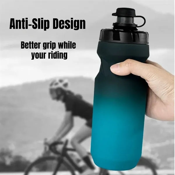 22oz Lightweight Squeeze Bike Water Bottle