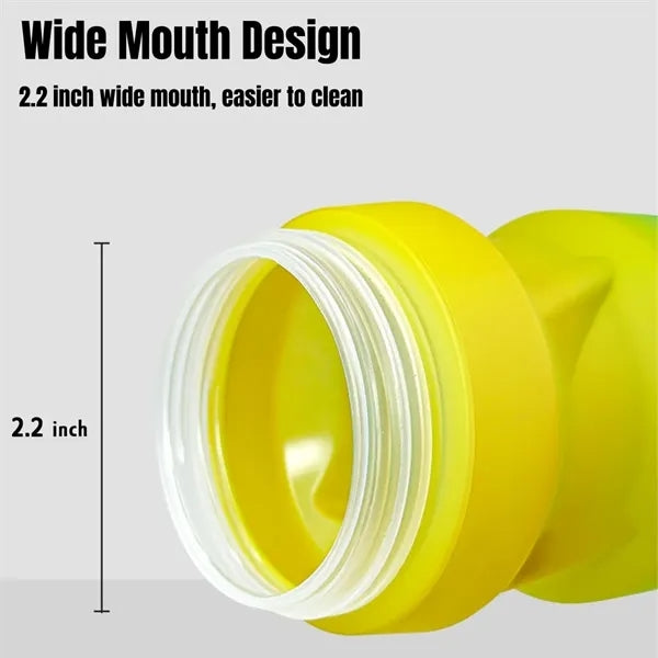22oz Lightweight Squeeze Bike Water Bottle