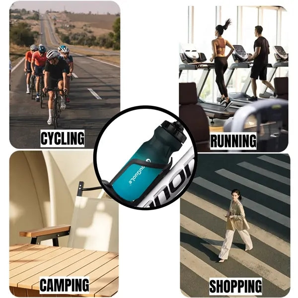 22oz Lightweight Squeeze Bike Water Bottle