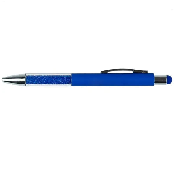 Glitter - Recycled Glitter Grip Stylus Pen