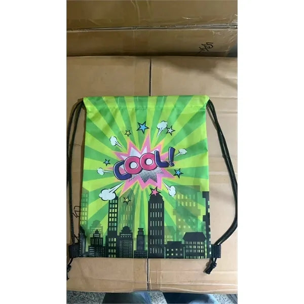 Drawstring Sports Pack With Reinforced Corners