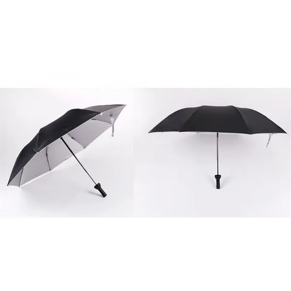 Creative Wine Bottle Design Compact Folding Umbrella