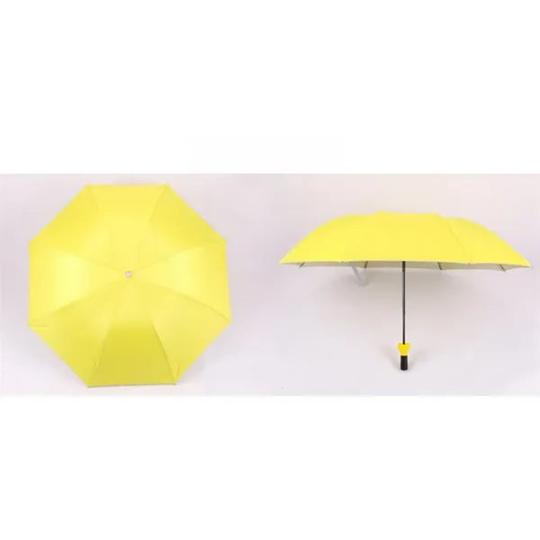 Creative Wine Bottle Design Compact Folding Umbrella
