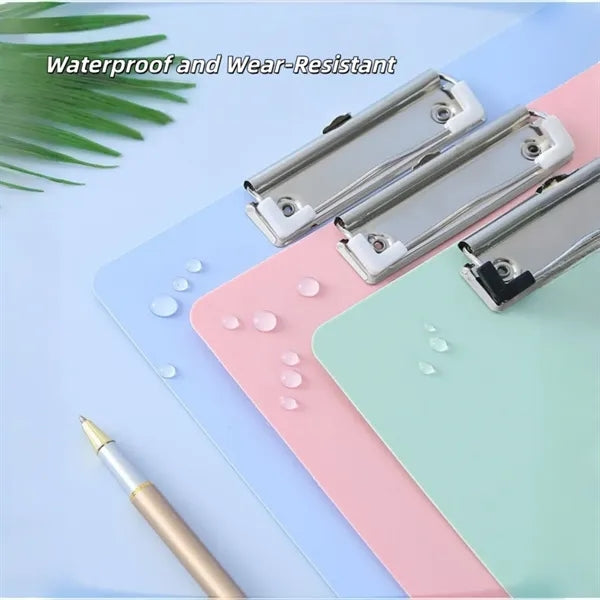 Durable Multifunctional Plastic Document Clipboard