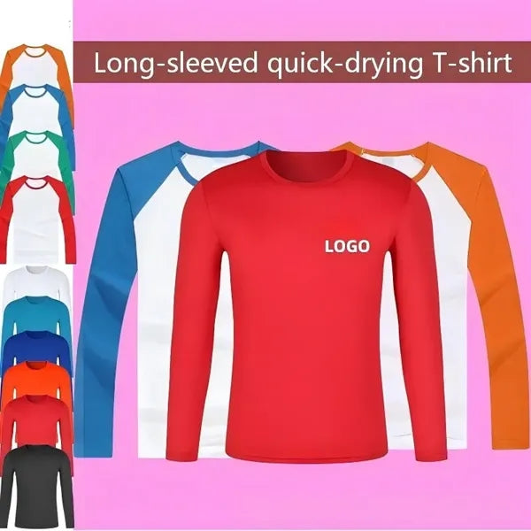 Long-sleeved quick-drying T-shirts