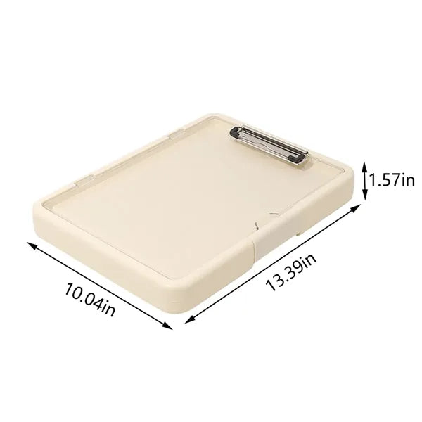 Work school office high capacity clipboard with storage