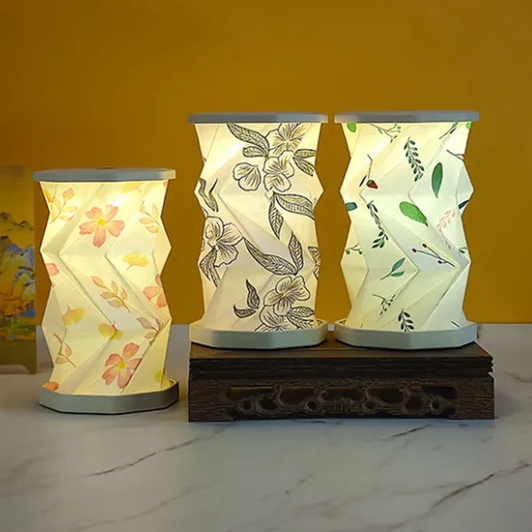 Portable Foldable Table Lamp Home Decor