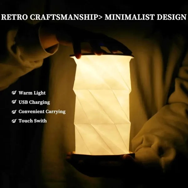 Portable Foldable Table Lamp Home Decor