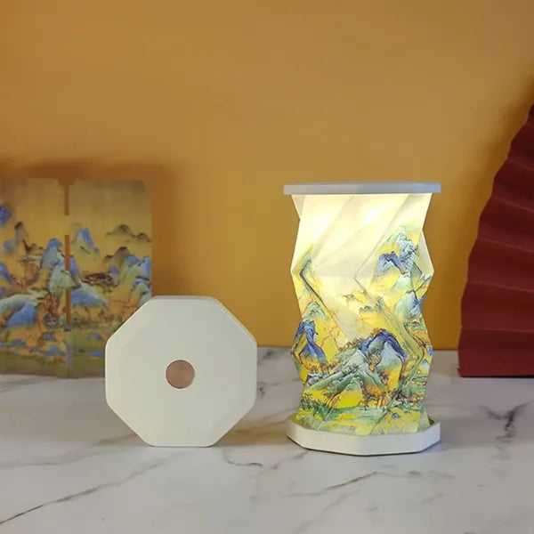 Portable Foldable Table Lamp Home Decor