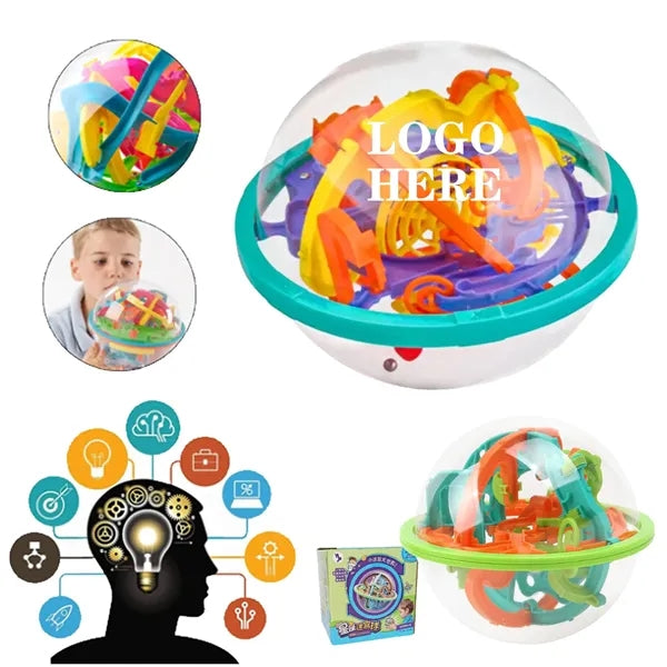3D Maze Brain Puzzle Ball