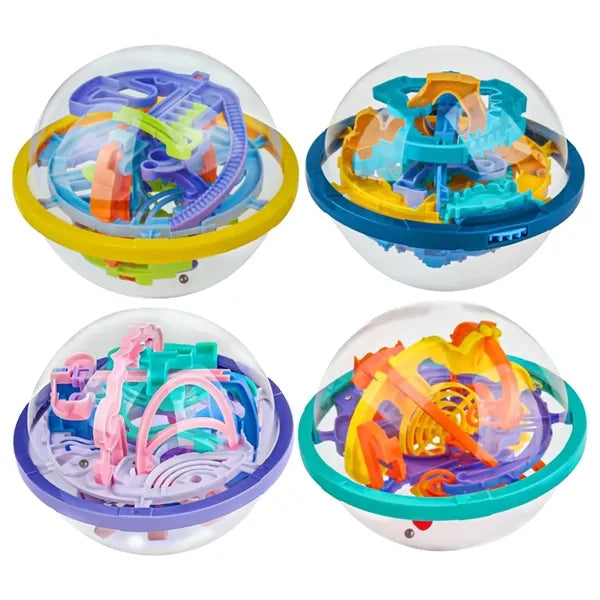3D Maze Brain Puzzle Ball