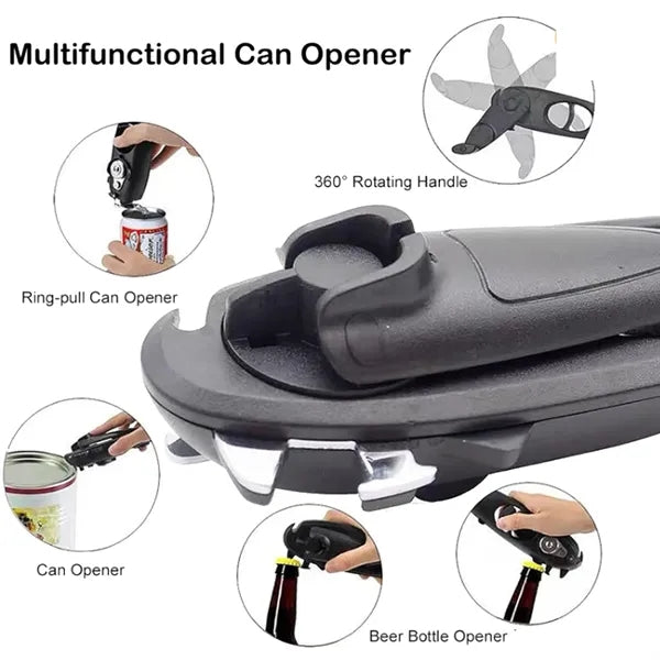 Multi-functional manual Bottle Opener