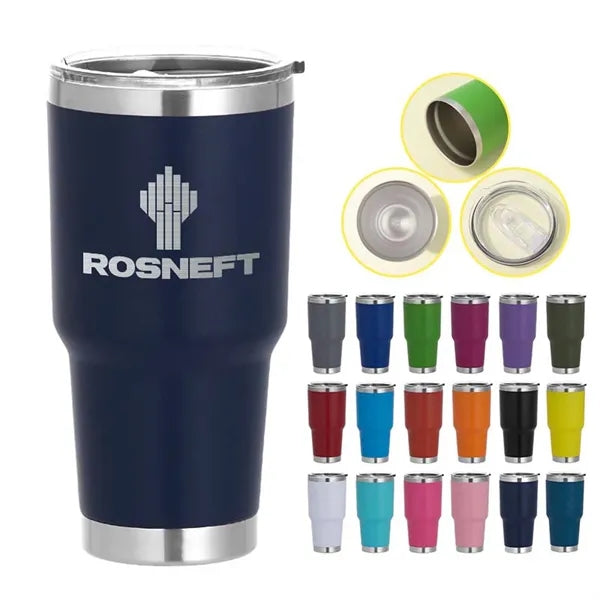 30 oz Stainless Steel Vacuum Tumbler Travel Coffee Mug