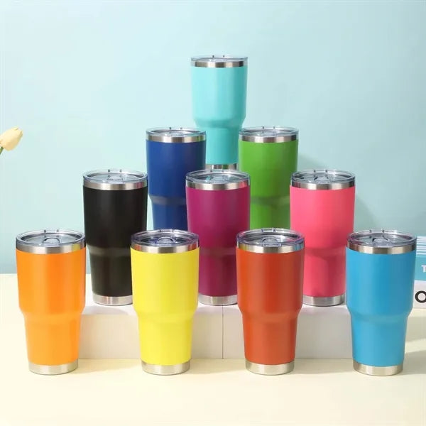 30 oz Stainless Steel Vacuum Tumbler Travel Coffee Mug