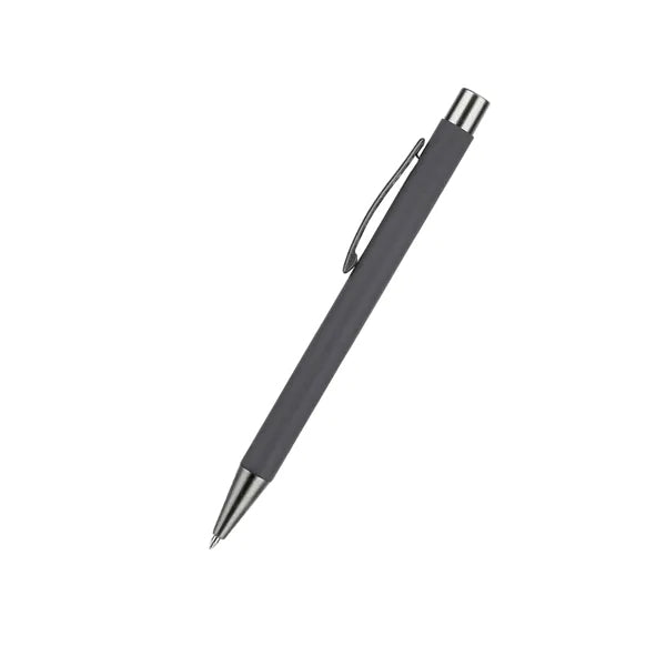 Modern Executive Soft-Touch Rubberized Aluminum Pen