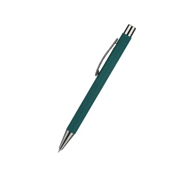 Modern Executive Soft-Touch Rubberized Aluminum Pen