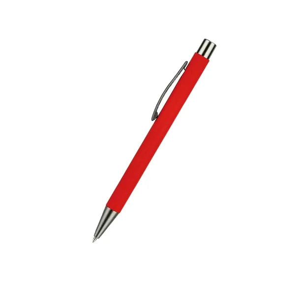 Modern Executive Soft-Touch Rubberized Aluminum Pen