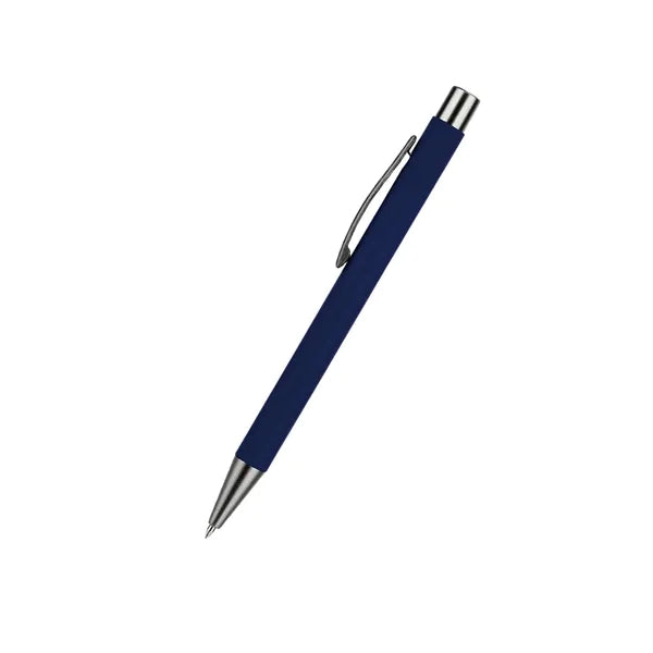 Modern Executive Soft-Touch Rubberized Aluminum Pen