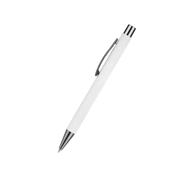 Modern Executive Soft-Touch Rubberized Aluminum Pen