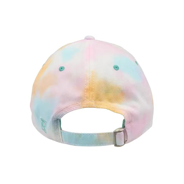 Relaxed Unstructured Tie Dye Twill Cap