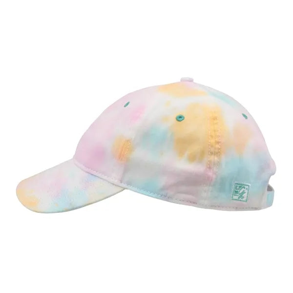 Relaxed Unstructured Tie Dye Twill Cap