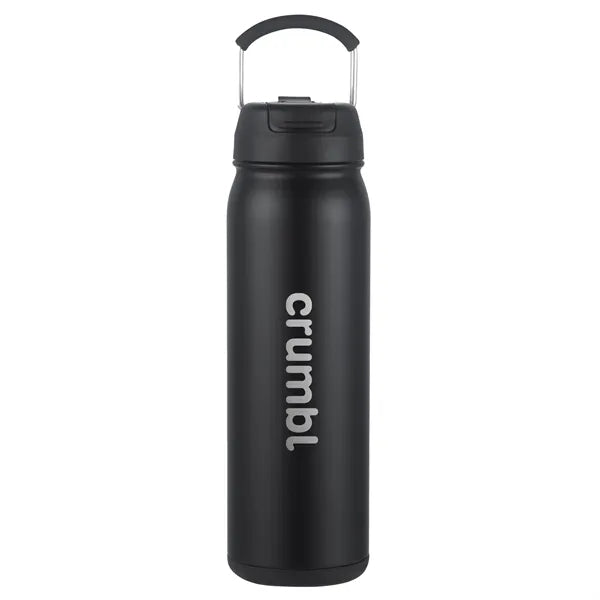 24 oz Vacuum Bottle with SS Carry Handle, RSS Liner
