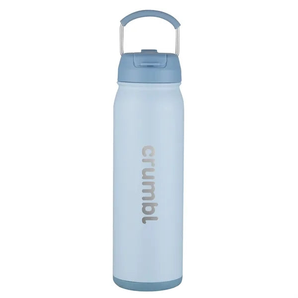 24 oz Vacuum Bottle with SS Carry Handle, RSS Liner