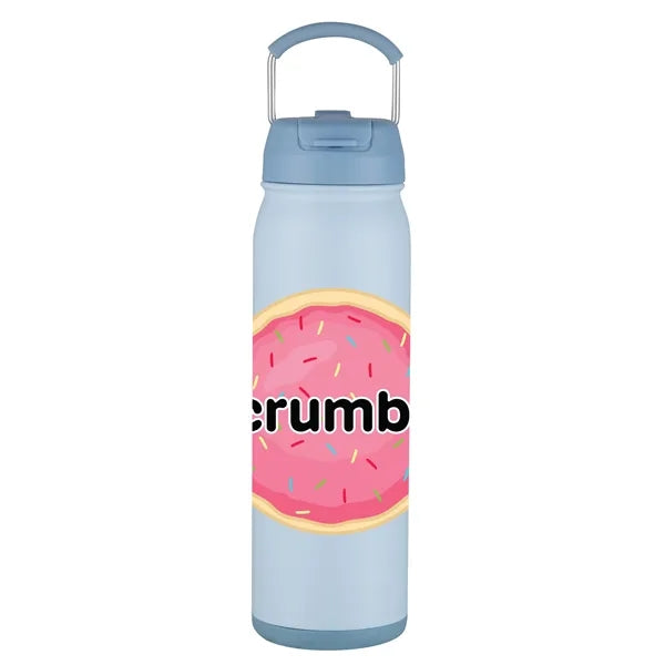 24 oz Vacuum Bottle with SS Carry Handle, RSS Liner
