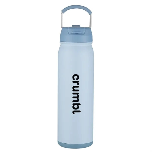24 oz Vacuum Bottle with SS Carry Handle, RSS Liner
