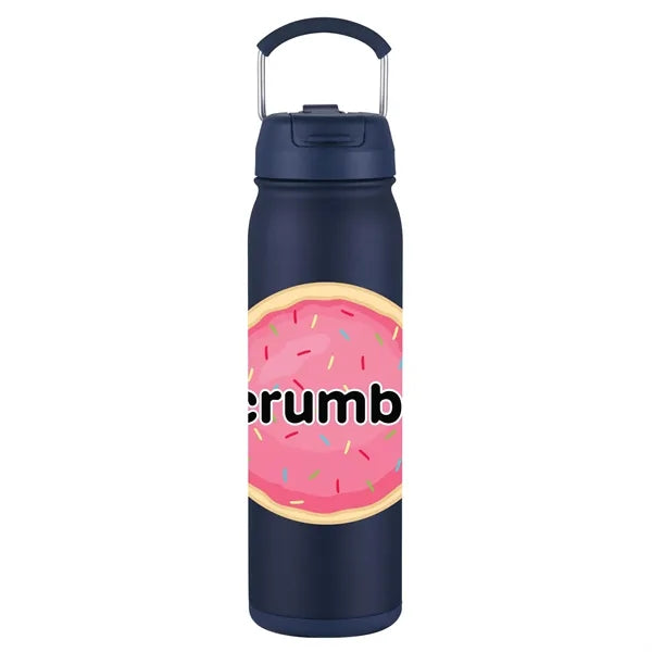 24 oz Vacuum Bottle with SS Carry Handle, RSS Liner