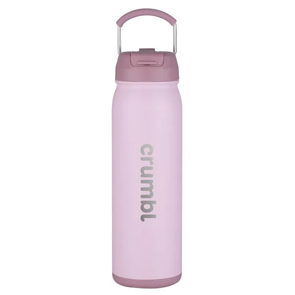 24 oz Vacuum Bottle with SS Carry Handle, RSS Liner