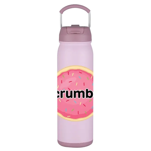 24 oz Vacuum Bottle with SS Carry Handle, RSS Liner