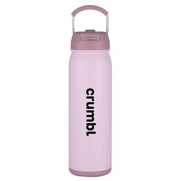 24 oz Vacuum Bottle with SS Carry Handle, RSS Liner