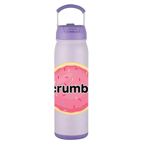 24 oz Vacuum Bottle with SS Carry Handle, RSS Liner