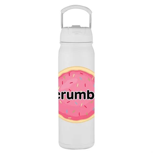 24 oz Vacuum Bottle with SS Carry Handle, RSS Liner