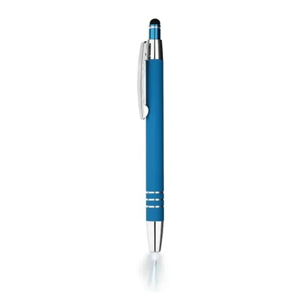 Union Printed - Flashlight Stylus Metal Click Pen
