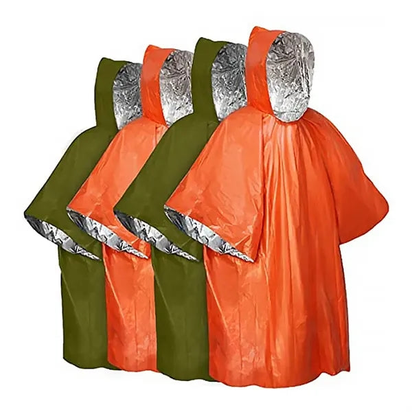 Emergency Waterproof Rain Poncho