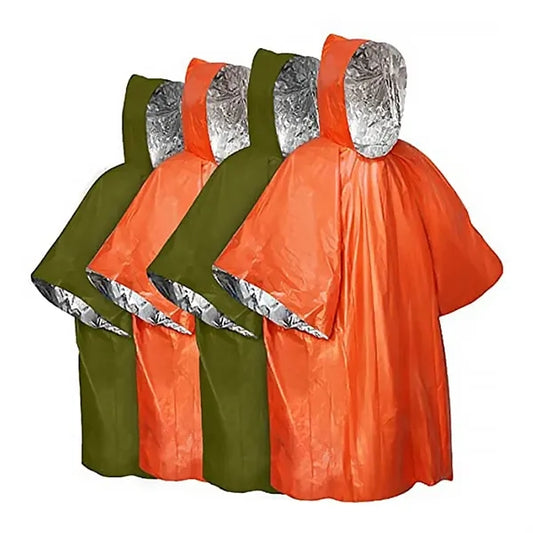 Emergency Waterproof Rain Poncho
