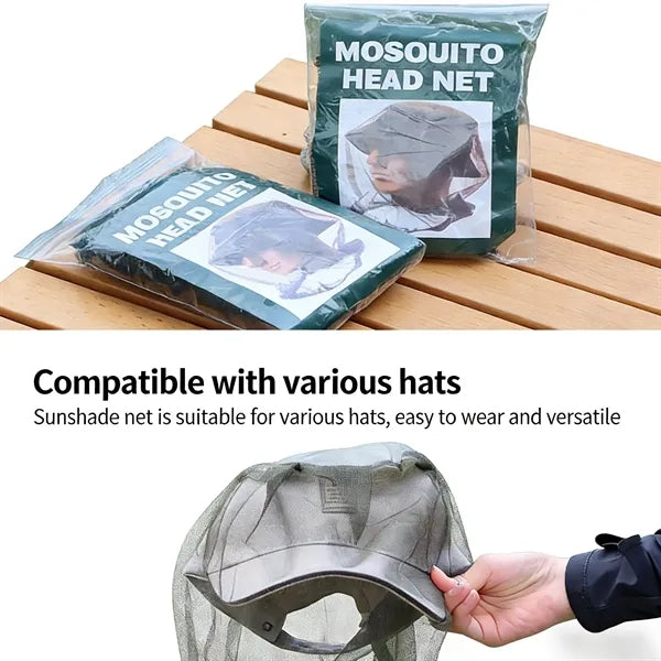 Outdoor Mosquito Net Sun Hat For Fishing
