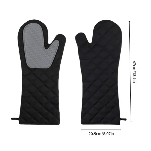 Heat Resistant Kitchen Gloves Oven Mitts